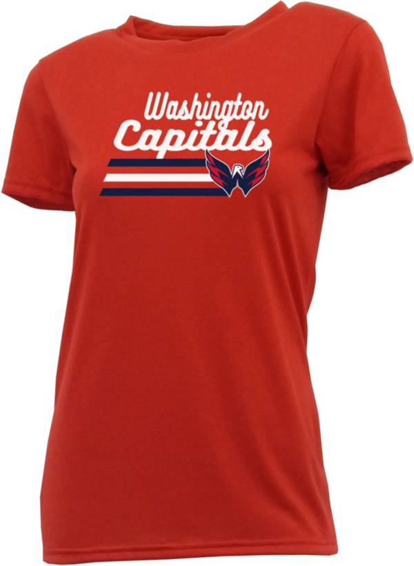 Concepts Sport Women's Washington Capitals Marathon Red T-Shirt product image
