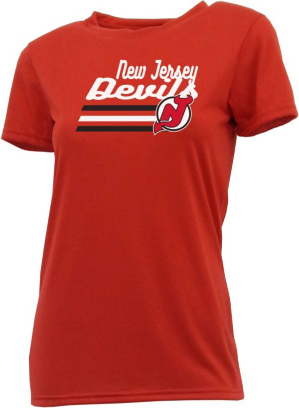 Concepts Sport Women's New Jersey Devils Marathon Red T-Shirt product image