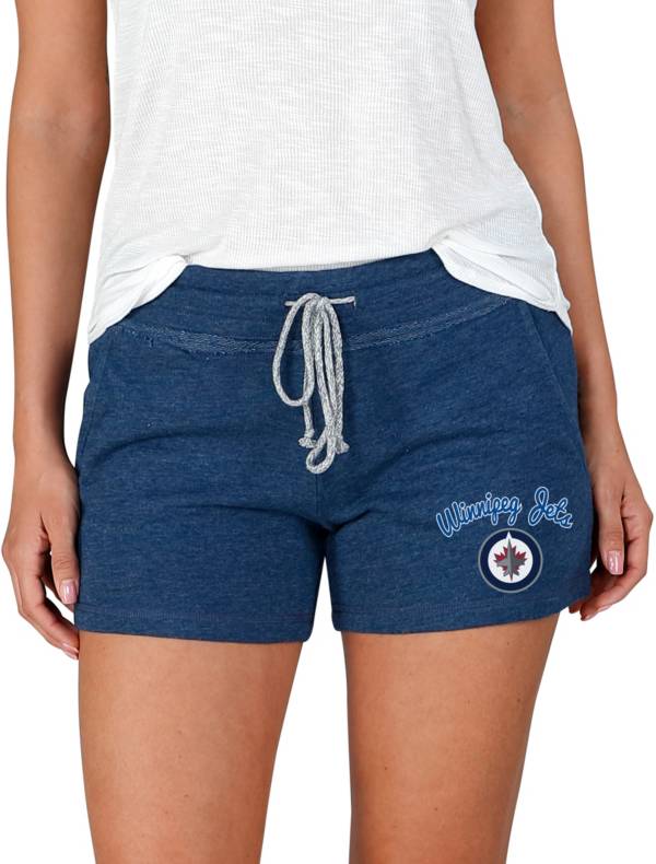 Concepts Sport Women's Winnipeg Jets Navy Terry Shorts product image