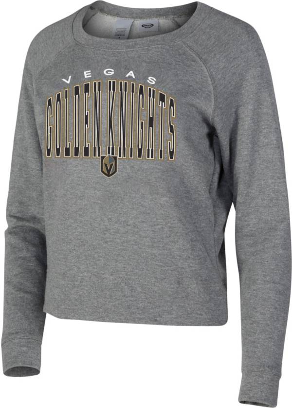 Concepts Sport Women's Las Vegas Golden Knights Mainstream Grey Sweatshirt product image