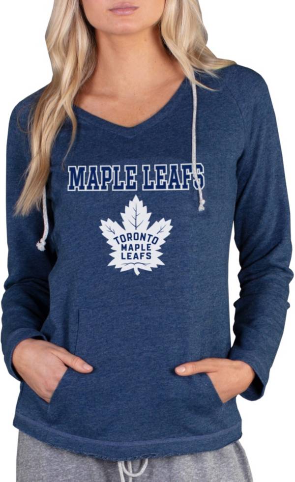 Concepts Sport Women's Toronto Maple Leafs Mainstream Navy Hoodie product image