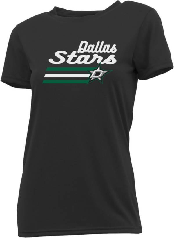Concepts Sport Women's Dallas Stars Marathon Black T-Shirt product image