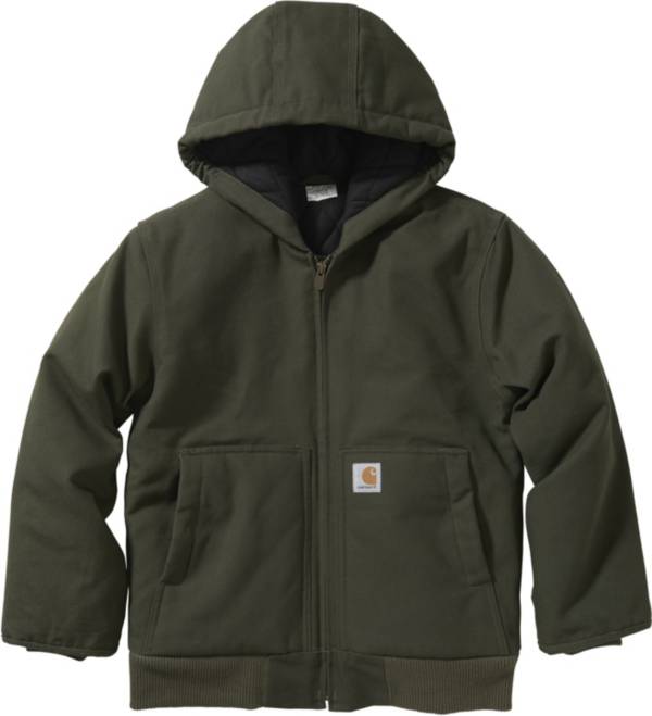 Olive discount carhartt hoodie