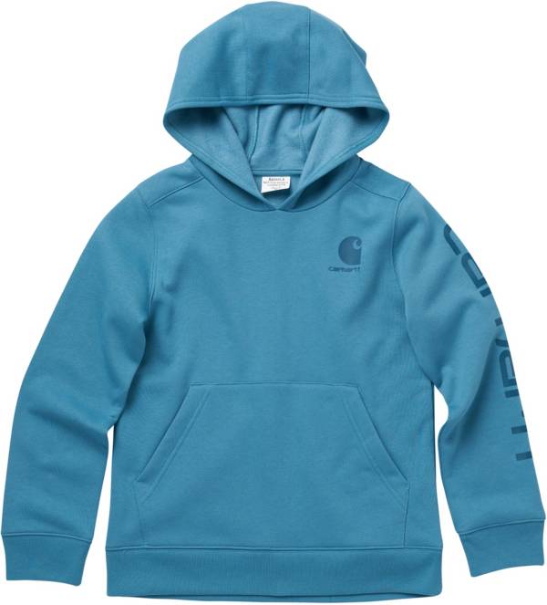 Carhartt Girls' Fleece Logo Pullover Hoodie product image