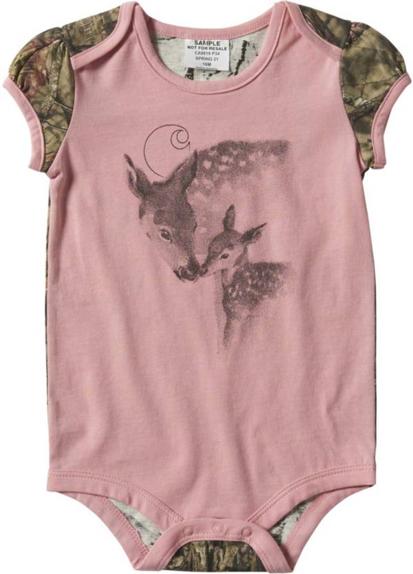 Carhartt Infant Girl's Camo Onesie