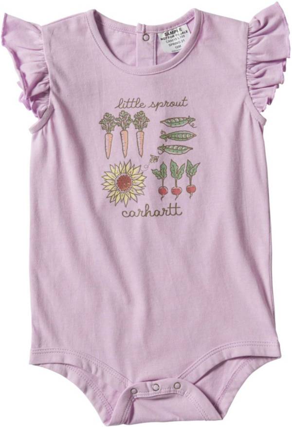 Carhartt Infant Girl's Shirred Sleeve Onesie product image