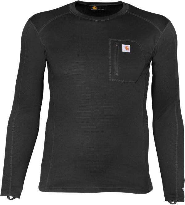 Carhartt Force Midweight Micro-Grid Long-Sleeve Base-Layer Top for Men