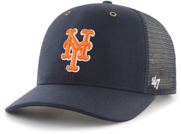 Carhartt Men's New York Mets Navy Mesh MVP Adjustable Hat