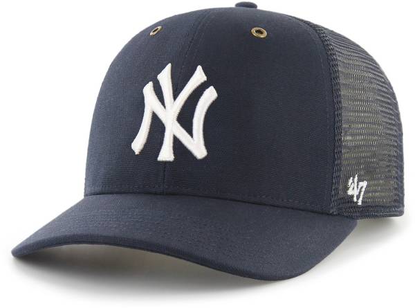 Carhartt Men's New York Yankees Navy Mesh MVP Adjustable Hat