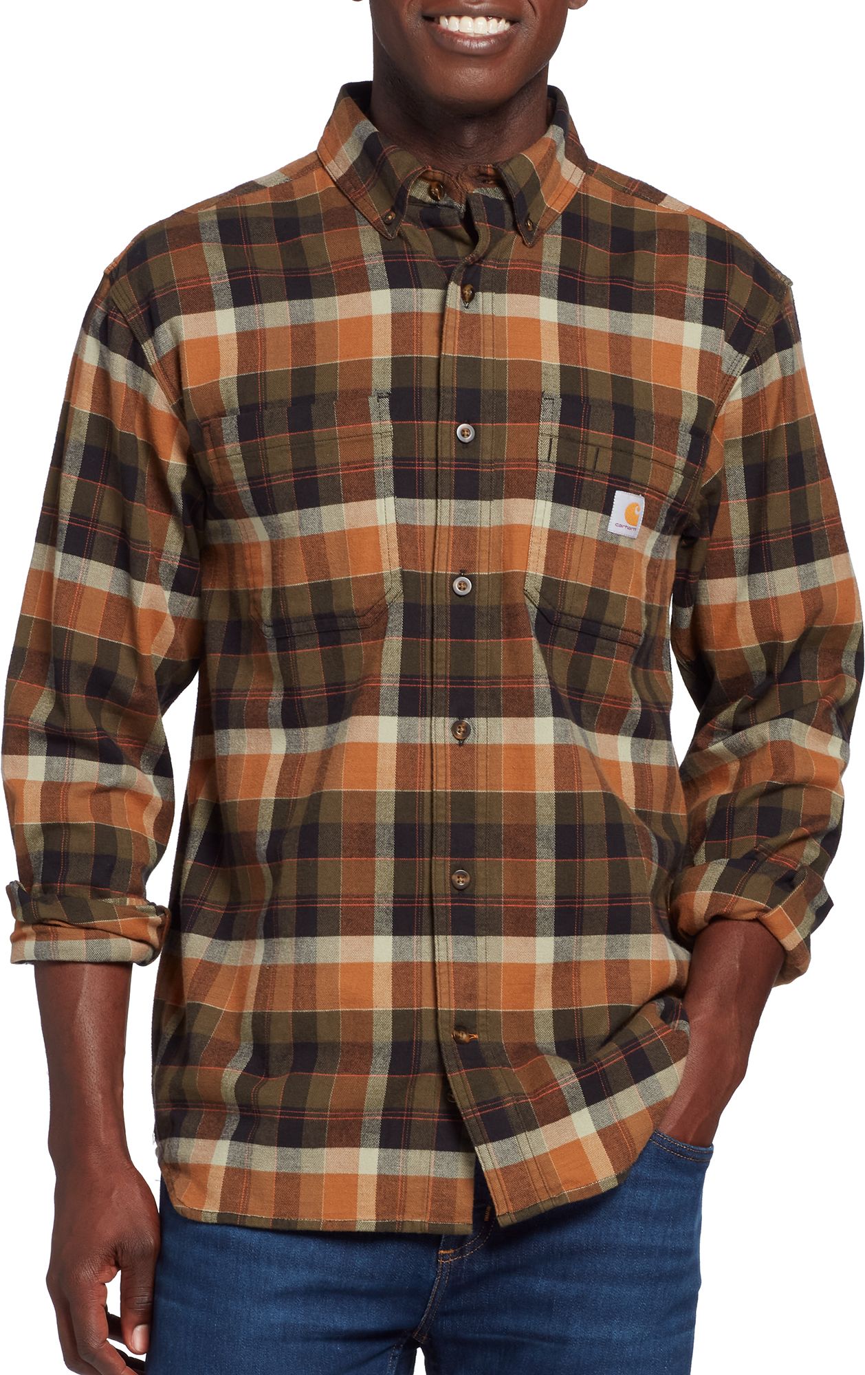 carhartt mens flannels