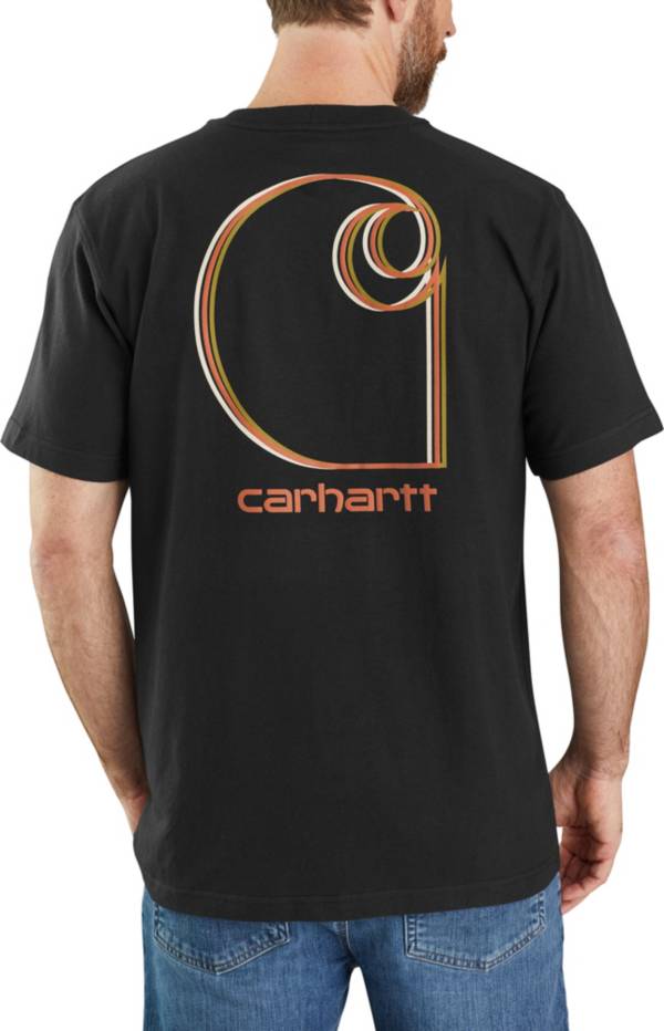 Carhartt Men's Logo Graphic Short Sleeve T-Shirt