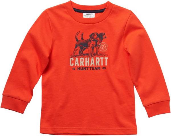 Carhartt Toddler Boys' Crewneck Outdoor Sport Long Sleeve Shirt product image