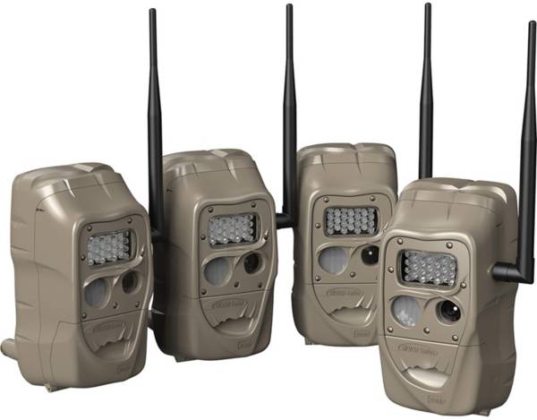 CuddeLink Long Range IR Trail Camera - 4 Pack