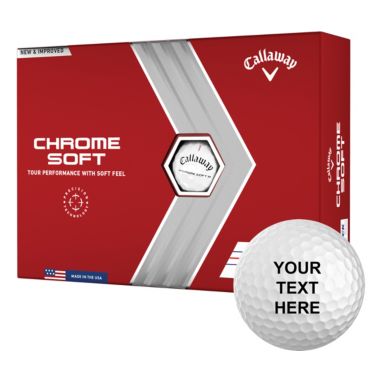 sorry, Callaway 2022 Chrome Soft Triple Track Personalized Golf Balls is currently out of stock