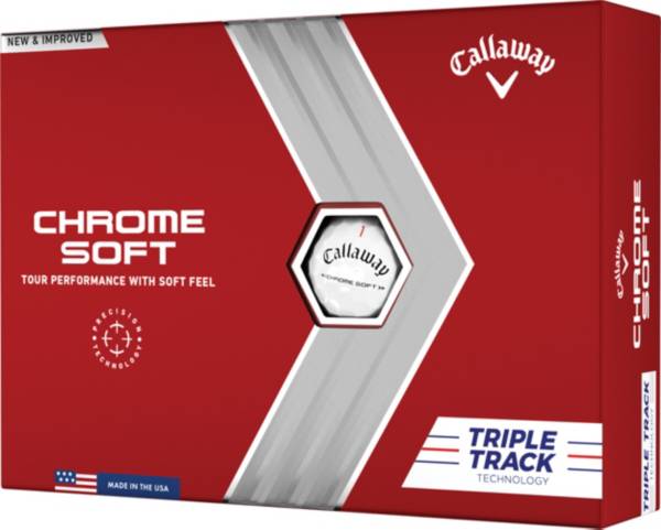 Callaway 2022 Chrome Soft Triple Track Golf Balls product image