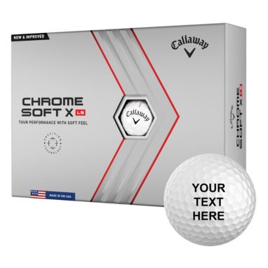 sorry, Callaway 2022 Chrome Soft X LS Personalized Golf Balls is currently out of stock