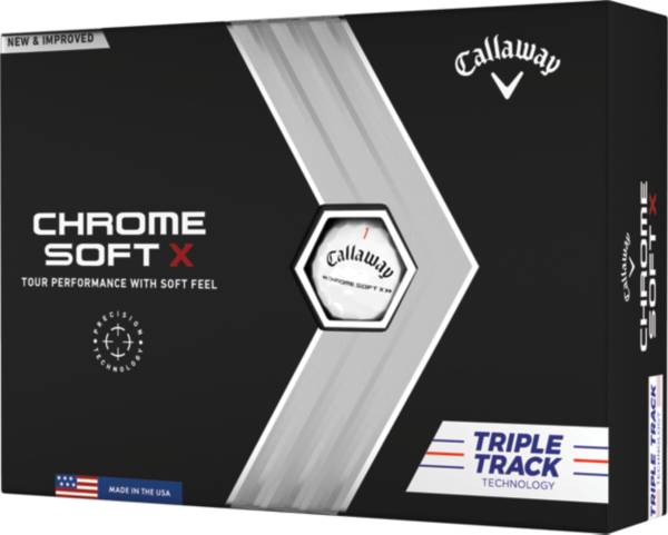 Callaway 2022 Chrome Soft X Triple Track Golf Balls