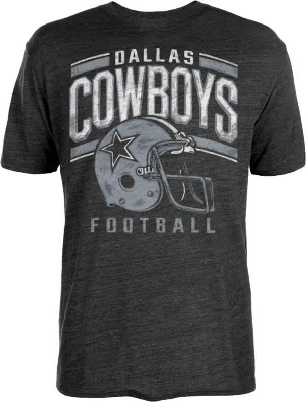 Dallas Cowboys Merchandising Men's Trip Wordmark Black T-Shirt product image