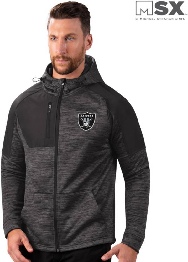 MSX by Michael Strahan Men's Las Vegas Raiders Resolution Grey Jacket