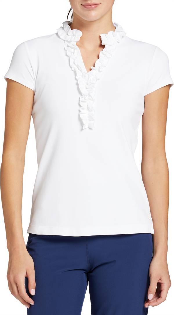 Lilly Pulitzer Women's Friday Ruffle Golf Polo product image