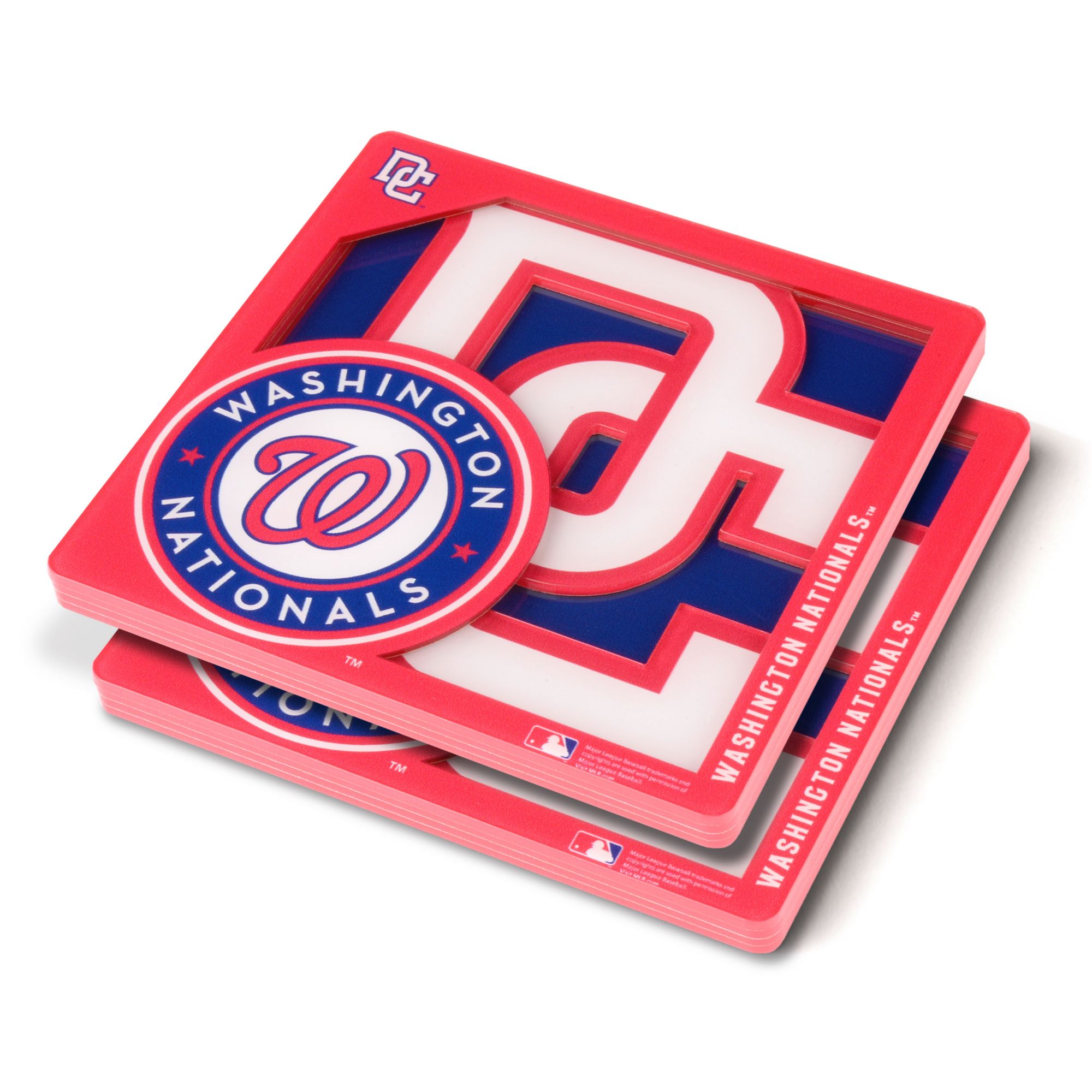 YouTheFan Washington Nationals Logo Series Coaster Set product image