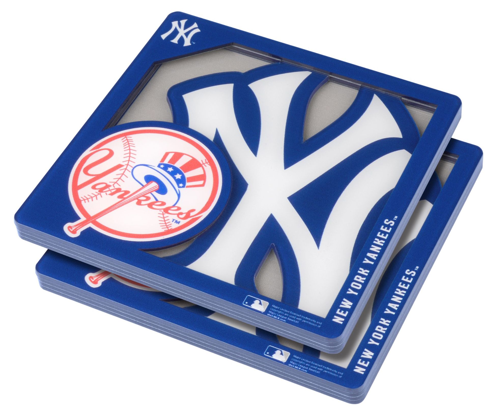 YouTheFan New York Yankees Logo Series Coaster Set product image