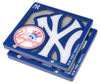 YouTheFan New York Yankees Logo Series Coaster Set | Dick's Sporting Goods