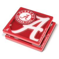 YouTheFan Alabama Crimson Tide Logo Series Coaster Set