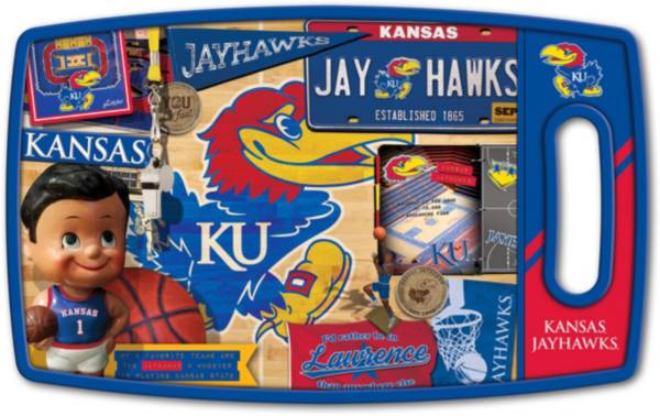 You The Fan Kansas Jayhawks Retro Cutting Board product image