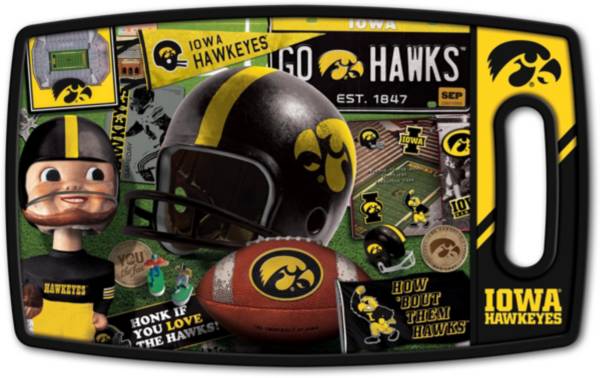 You The Fan Iowa Hawkeyes Retro Cutting Board product image