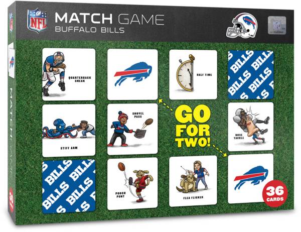 You The Fan Buffalo Bills Memory Match Game