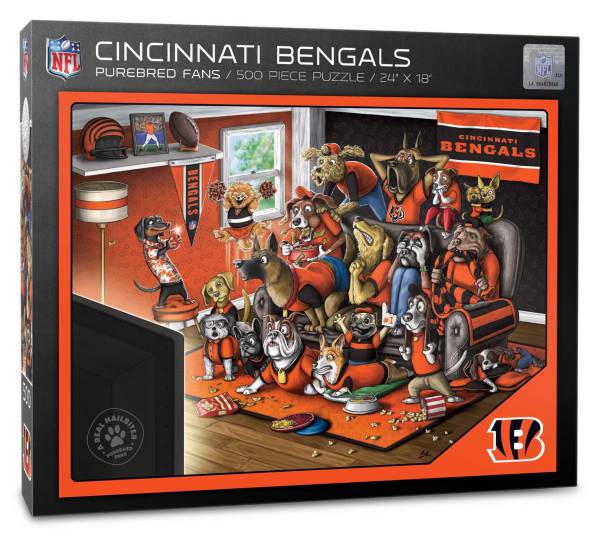 You The Fan Cincinnati Bengals 500-Piece Nailbiter Puzzle