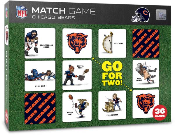 You The Fan Chicago Bears Memory Match Game product image