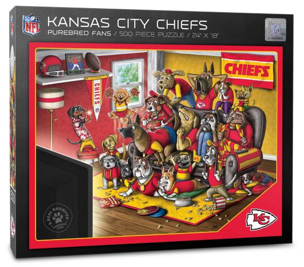 You The Fan Kansas City Chiefs 500-Piece Nailbiter Puzzle