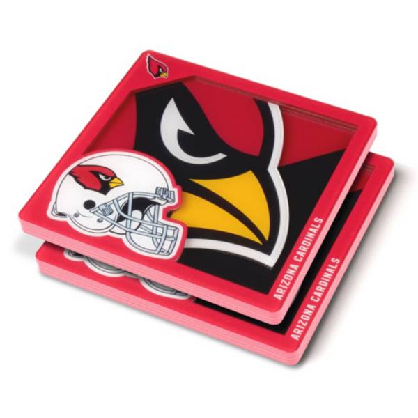 You the Fan Arizona Cardinals Logo Series Coaster Set product image