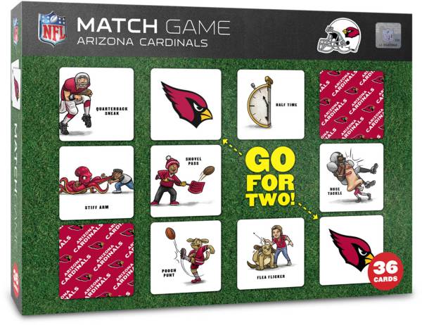 You The Fan Arizona Cardinals Memory Match Game