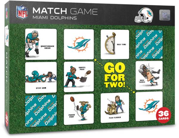 You The Fan Miami Dolphins Memory Match Game product image