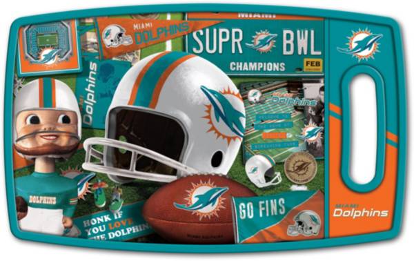 You The Fan Miami Dolphins Retro Cutting Board product image