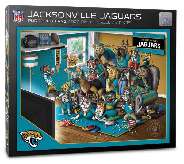 You The Fan Jacksonville Jaguars 500-Piece Nailbiter Puzzle product image