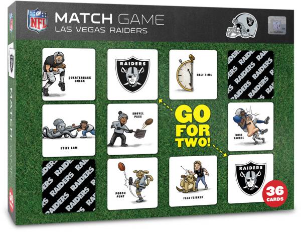 You The Fan Las Vegas Raiders Memory Match Game product image