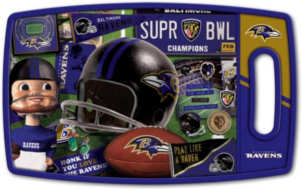You The Fan Baltimore Ravens Retro Cutting Board product image