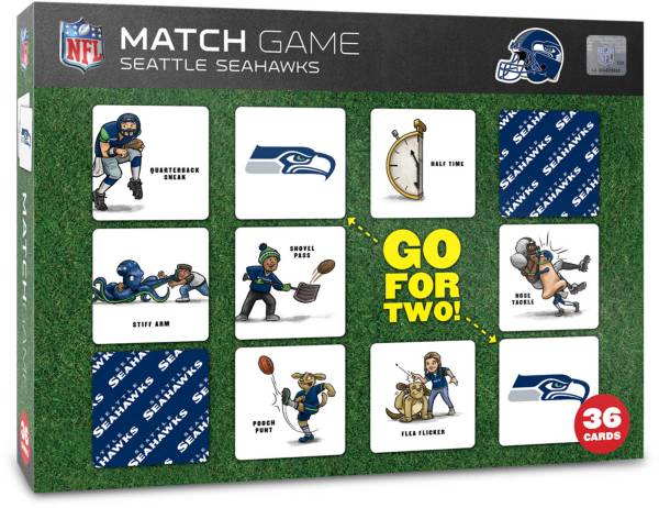 You The Fan Seattle Seahawks Memory Match Game product image