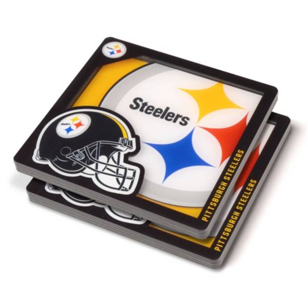 You the Fan Pittsburgh Steelers Logo Series Coaster Set product image