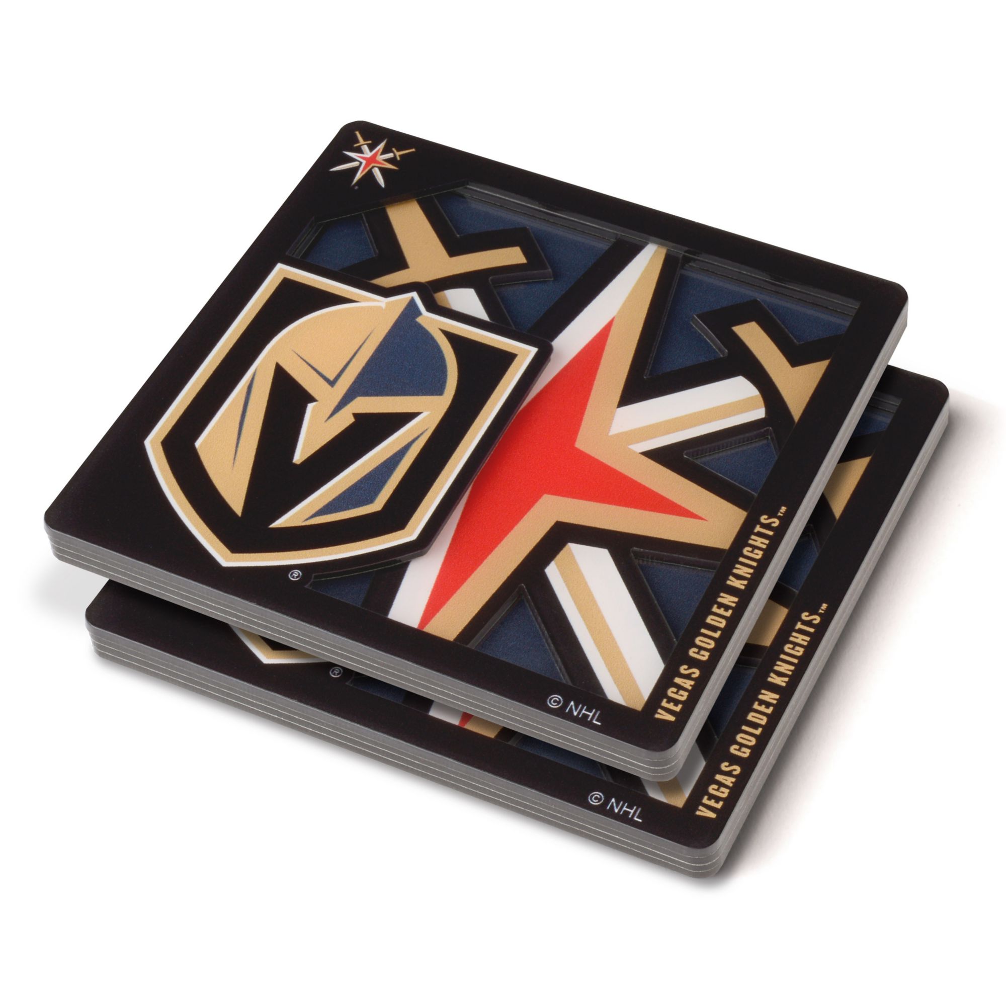 YouTheFan Vegas Golden Knights Logo Series Coaster Set product image
