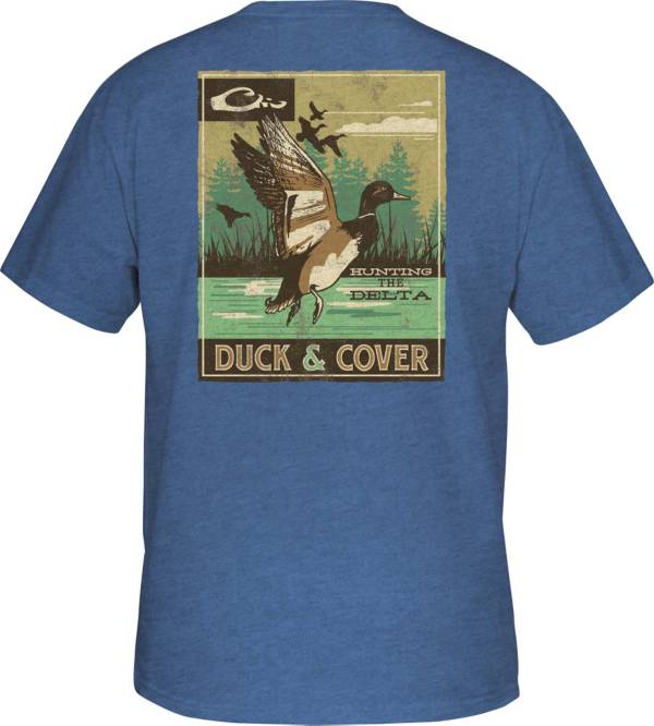 Drake Waterfowl Men's Block Head Lab Short Sleeve T-Shirt