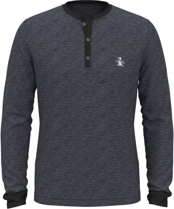 Original Penguin Men's Long Sleeve Henley Golf Sweater product image