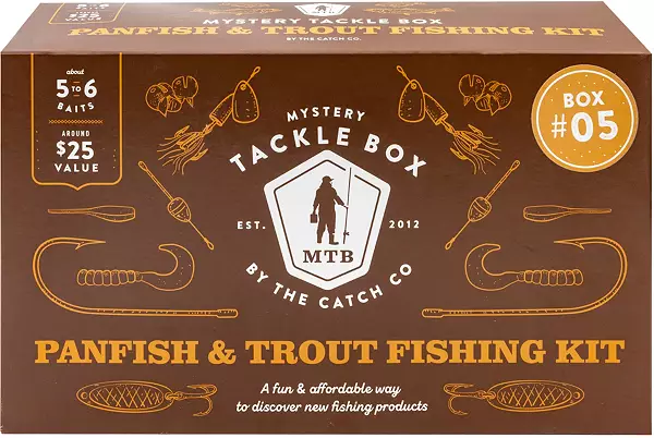 Mystery Tackle Box Trout & Panfish Kit