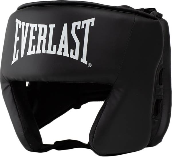 Everlast Black Leather Boxing Protector at International Jock