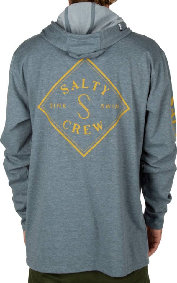 Salty Crew Men's Tippet Pocket Hooded Tech Long Sleeve T-Shirt product image