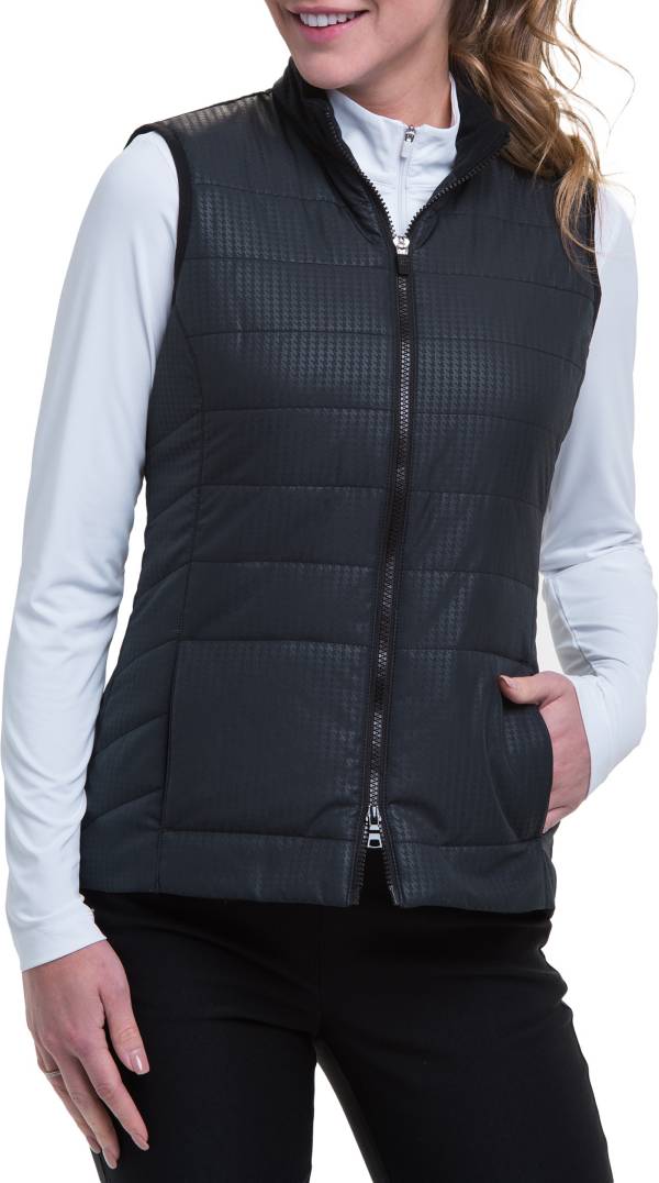 EP Pro Women's Houndstooth Quilted Golf Vest product image